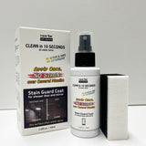 Anti-Stain Coat (3.38 Fl. Oz) with Microfiber for Shower Door, Bathroom Mirror, Tile, etc