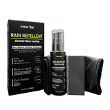 Water repellent for Car Windshield (2.2 Fl. Oz) with Microfiber Cloth and Felt bonded Applicator, Stable Coating, Works at Low Speed, Long-Lasting