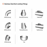 Stainless Steel Butt-Welding Elbow 90