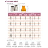 Staninlees Steel, Pipe Fitting, Reducer (50mmx32mm)