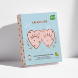 Lalarecipe Heart Goggle Moisture Mask 10pcs - moisturizing, avocado extract, Hyaluronic acid, lifting care, for cheeks, soothing care, Natural Ingredients (10pcs) made in Korea