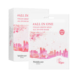 (K-Beauty) muldream  vegan  green mildmaskpack 1 box (10 sheets)