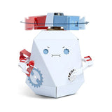 ROBOTRY Moving Paper Robots Making Kit - Learn Very Basic 5 Robot Mechanisms